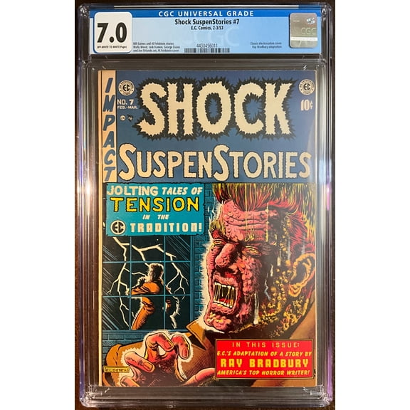 Shock SuspenStories #7 - CGC 7 Comic Book