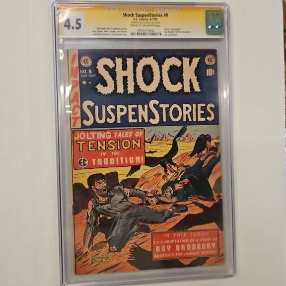 Shock SuspenStories #9 - CGC 4.5 Comic Book