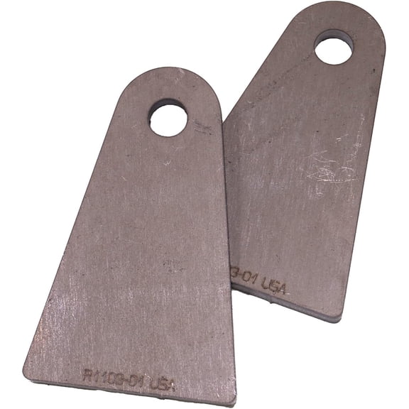 Shock Tabs Large - R1103 - Flat Mount - Pair - Weld On