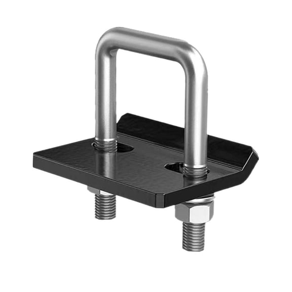 Shock Trailer Stabilizer Heavy Duty Vehicle Retractor For 1.25 And 2 Inch Hitch Mount U-Bolt Swing Bracket Shock Clip Tow Clip ,Wide Applicability