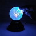 thumbnail image 1 of The Shock-Wave Lamp USB Static Ball Ion Ball, Plasma Ball Lamp Touching & Sound Sensitive Interactive USB Powered Plasma Gift for Decorations/Parties/Bedroom(Blue/Red Light), 1 of 7