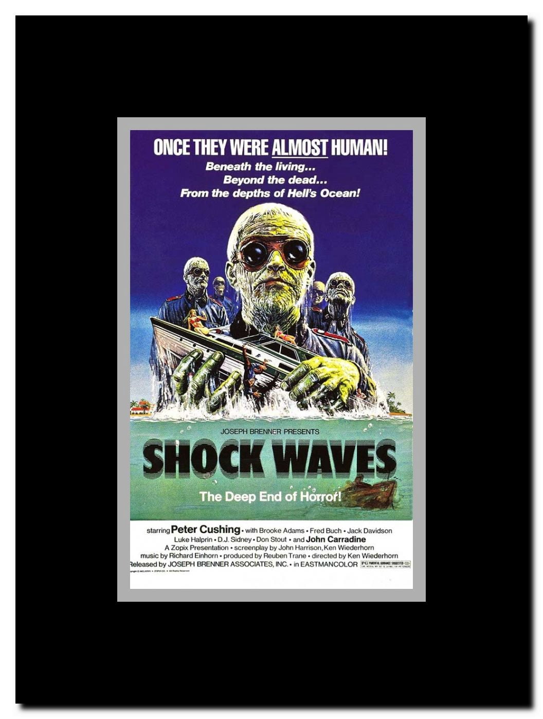 Shock Waves Framed Movie Poster