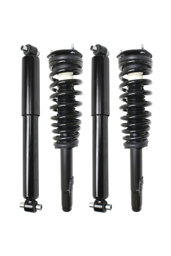 Shock and Fully Loaded Strut Set of 4 Front & Rear Driver Passenger Side for MKZ