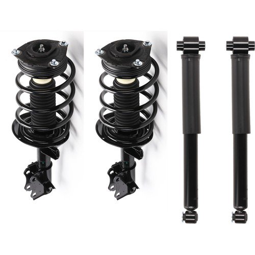 Shock and Fully Loaded Strut Set of 4 Front & Rear Driver Passenger Side