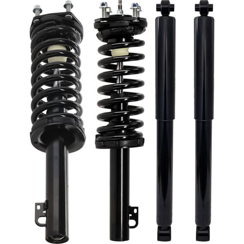 Shock and Fully Loaded Strut Set of 4 Front & Rear Driver Passenger Side