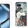 thumbnail image 1 of ShockProof Phone Case for Google Pixel 10a, with Screen Protector, by OneToughShield - Calm Husky, 1 of 5