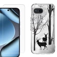 thumbnail image 1 of ShockProof Phone Case for Google Pixel 10a, with Screen Protector, by OneToughShield - Forest Deer, 1 of 5