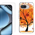 thumbnail image 1 of ShockProof Phone Case for Google Pixel 10a, with Screen Protector, by OneToughShield - Golden Tree, 1 of 5