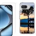 thumbnail image 1 of ShockProof Phone Case for Google Pixel 10a, with Screen Protector, by OneToughShield - Horse Tree, 1 of 5