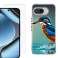 thumbnail image 1 of ShockProof Phone Case for Google Pixel 10a, with Screen Protector, by OneToughShield - Kingfisher, 1 of 5