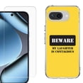 thumbnail image 1 of ShockProof Phone Case for Google Pixel 10a, with Screen Protector, by OneToughShield - Laughter, 1 of 5