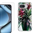 thumbnail image 1 of ShockProof Phone Case for Google Pixel 10a, with Screen Protector, by OneToughShield - Lily, 1 of 5