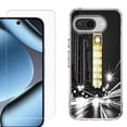 thumbnail image 1 of ShockProof Phone Case for Google Pixel 10a, with Screen Protector, by OneToughShield - London Night, 1 of 5
