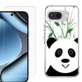 thumbnail image 1 of ShockProof Phone Case for Google Pixel 10a, with Screen Protector, by OneToughShield - Panda, 1 of 5