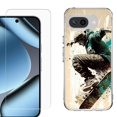 thumbnail image 1 of ShockProof Phone Case for Google Pixel 10a, with Screen Protector, by OneToughShield - Skateboarding, 1 of 5
