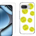 thumbnail image 1 of ShockProof Phone Case for Google Pixel 10a, with Screen Protector, by OneToughShield - Softball Seven, 1 of 5