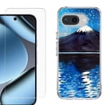 thumbnail image 1 of ShockProof Phone Case for Google Pixel 10a, with Screen Protector, by OneToughShield - Starry Night Fuji, 1 of 5