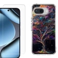 thumbnail image 1 of ShockProof Phone Case for Google Pixel 10a, with Screen Protector, by OneToughShield - Tree of Life, 1 of 5