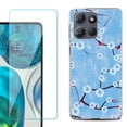 thumbnail image 1 of ShockProof Phone Case for Motorola Moto G Power 5G 2026, with Screen Protector, by OneToughShield - Blossom Sky, 1 of 5