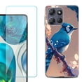 thumbnail image 1 of ShockProof Phone Case for Motorola Moto G Power 5G 2026, with Screen Protector, by OneToughShield - Blue Jay, 1 of 5