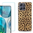thumbnail image 1 of ShockProof Phone Case for Motorola Moto G Power 5G 2026, with Screen Protector, by OneToughShield - Cheetah Gold/Black, 1 of 5