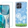 thumbnail image 1 of ShockProof Phone Case for Motorola Moto G Power 5G 2026, with Screen Protector, by OneToughShield - Dandelion Sky, 1 of 5