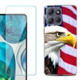 thumbnail image 1 of ShockProof Phone Case for Motorola Moto G Power 5G 2026, with Screen Protector, by OneToughShield - Eagle, 1 of 5