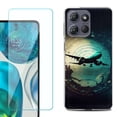 thumbnail image 1 of ShockProof Phone Case for Motorola Moto G Power 5G 2026, with Screen Protector, by OneToughShield - Flight Tracker, 1 of 5