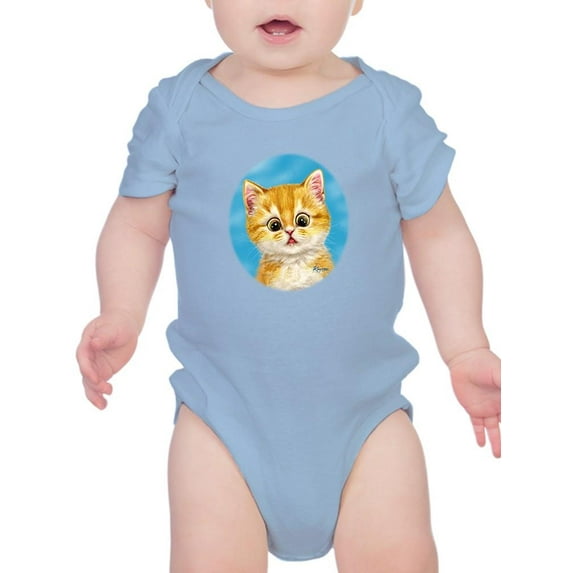 Shocked Cat Bodysuit Infant -Kayomi Harai Designs, 24 Months