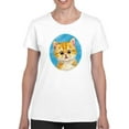thumbnail image 1 of Shocked Cat T-Shirt Women -Kayomi Harai Designs, Female Small, 1 of 4