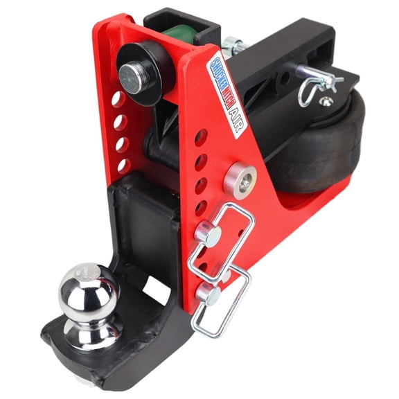 Bll Drop Shocker Max Air Drop Hitch with Pintle & Ball (14K Base) - Fits 2