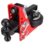 Shocker 20K HD Air Drop Hitch - Fits 2  Hitch, Black Combo 2  & 2-5/16  Balls