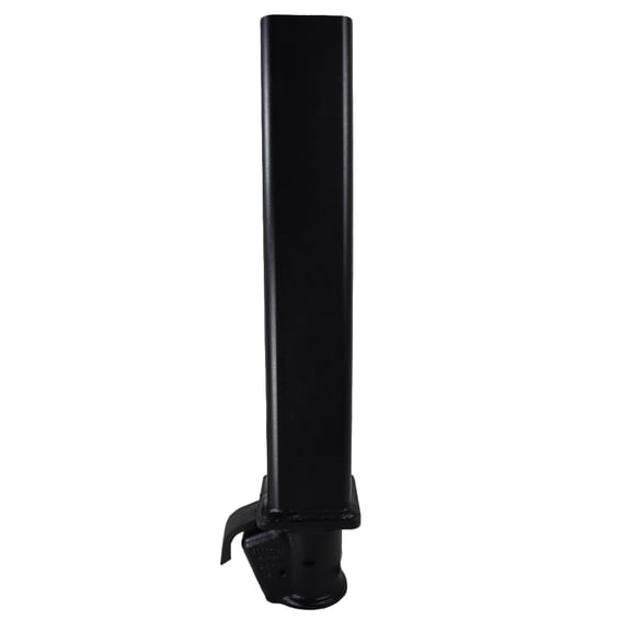 Shocker Gooseneck Stem & Demco Coupler for 2-5/16" Ball - Square 3.5" Blank (No Pin), Black