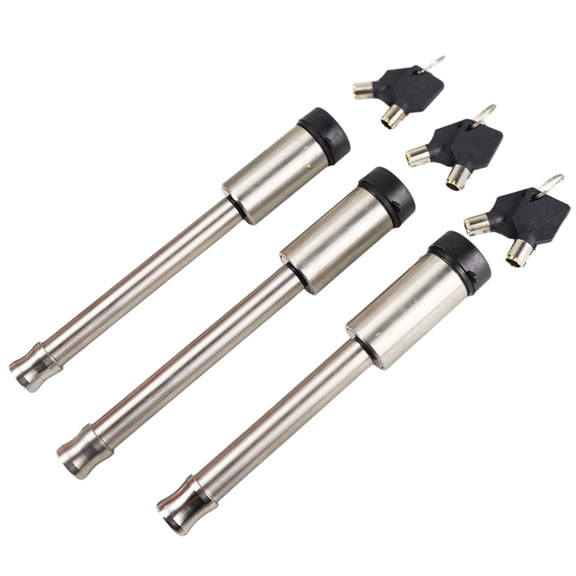 Shocker Hitch Locking Hitch Pin & 2 Ball Mount Attachment Locking Pins - Fits Base Frame & Receiver - 3 Pack (Hitch & 2 Mount Attachment Pin Locks)