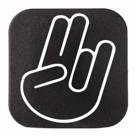 Shocker Rubber Receiver Tube Hitch Plug. Truck Trailer Cover Plug Insert Fits 2'' Receivers. 2 inch Level 3 4 5 Ford GMC Toyota Jeep Dodge Chevy (2'' Plug), Black