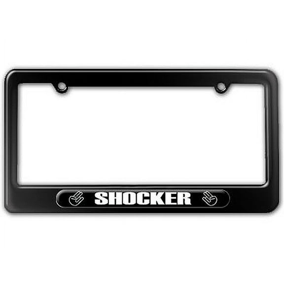Shocker - Symbol License Plate Frame