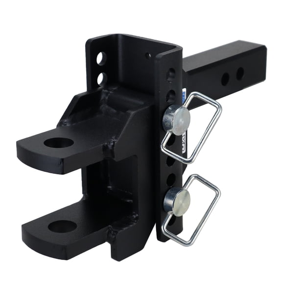 Shocker XR Drop Hitch with Clevis - Fits 2" Hitch, 1.5"Rise/6.5"Drop