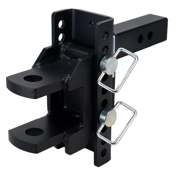 Shocker XR Drop Hitch with Clevis - Fits 2" Hitch, 3.5"Rise/8.5"Drop
