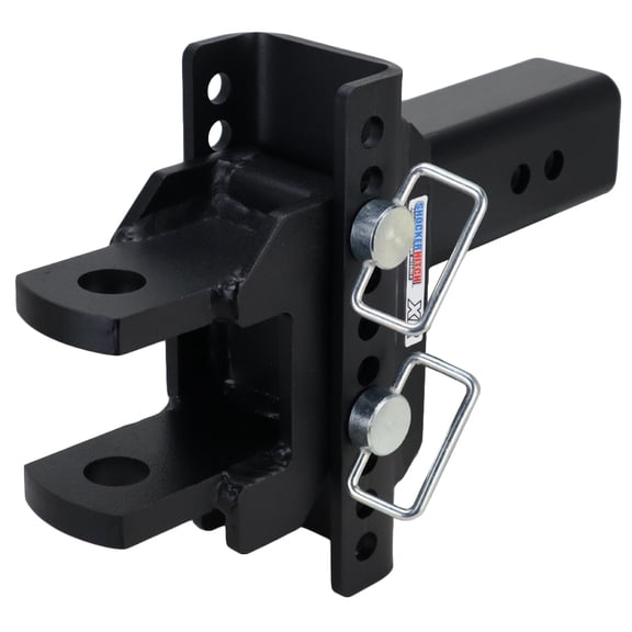 Shocker XR Drop Hitch with Clevis - Fits 3" Hitch, 3.5"Rise/8.5"Drop