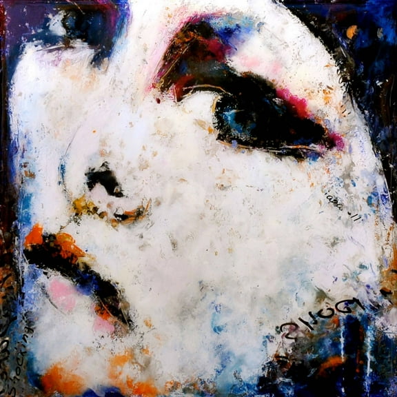 Shocking Shiaparelli Painting Print on Wrapped Canvas