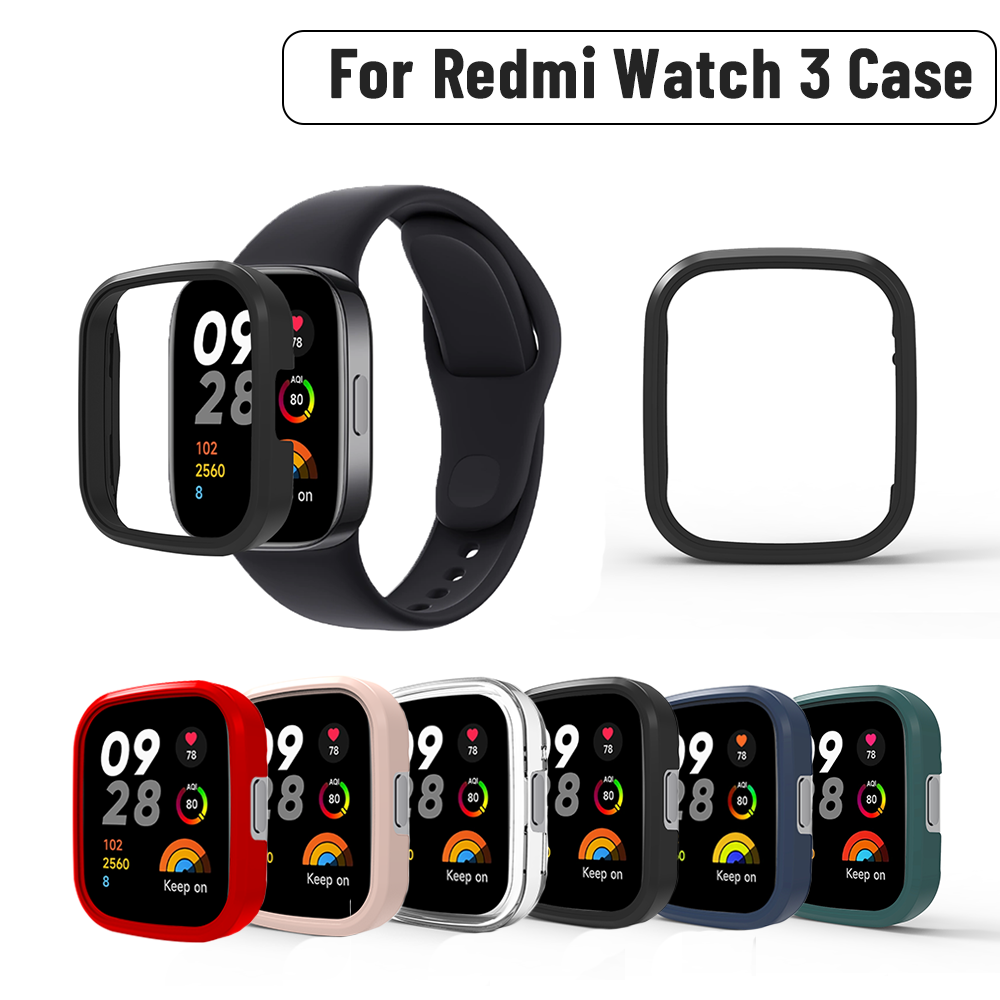 Shockof Protective Shell For Redmi Watch 3 Smart Watch Cover Protective Case Watches Redmi Watch