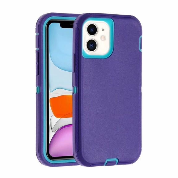 Shockproof 3-Layer Protective Phone Case for iPhone 11/12/13/14/14Plus/14Pro/14Pro Max/13/13Mini/13Pro/13Pro Max/12/12Mini/12Pro/12Pro Max/X/XS/XS Max/13 Mini 2 Gender Reveal Baby Shower Party
