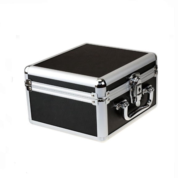 Shockproof Aluminum Hard Disk Case for 2.5inch Notebook Drive with Key Closures