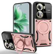 Shockproof Armor Case For OPPO A17 A17K A57 A77 A77S A78 A58 A98 A54 A78 A79 A2 Ring Bracket Phone Case For OPPO Reno 11 Back Cover.