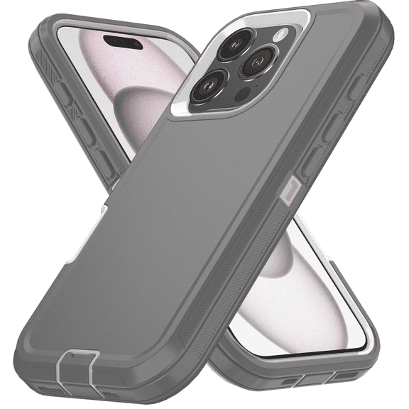 Shockproof Armor Defender Phone Case For iPhone 17 16 Pro Max 13 12 Mini 15 14 Plus 16E 17 Air Hard PC+TPU