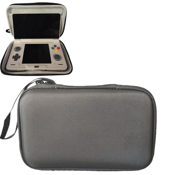 Shockproof Carrying Case for AYN THOR Handheld Game Console, Hard EVA Storage Bag, Waterproof Dustproof Portable Organizer for Console Game Cards & Cables