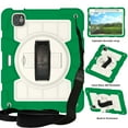 thumbnail image 1 of Shockproof Case for Apple iPad Pro 11 Inch 2024, iPad Pro 11" 5th Gen Case, Kids Friendly Drop Protective Hand Strap Shoulder Strap Kickstand Anti-Scratch Case Cover for iPad Pro 11" M4 2024,Olive, 1 of 7