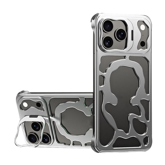 Shockproof Case For IPhone 17 Pro Max/17 Pro/17, Aluminum Alloy Cover With Lens Protector And Heat Dissipation Shell