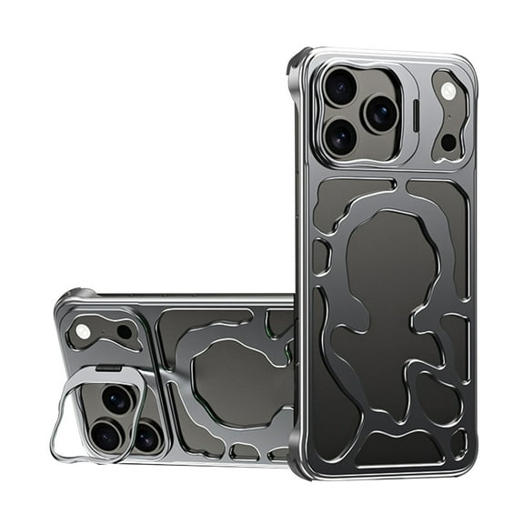 Shockproof Case For IPhone 17 Pro Max/17 Pro/17, Aluminum Alloy Cover With Lens Protector And Heat Dissipation Shell
