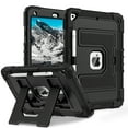 thumbnail image 1 of Shockproof Case For iPad 7th 8th 9th Generation 10.2 inch Heavy Duty 3 Layer Protection Cover, with Built-in Stand & Shoulder Strap, 1 of 8